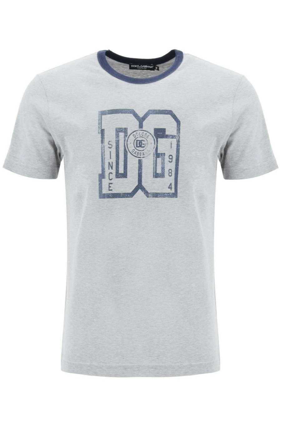 Men * | Logo T-Shirt Dolce & Gabbana Gift Selection Grey