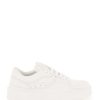 Women * | New Roma' Leather Sneakers Dolce & Gabbana Large Choice White